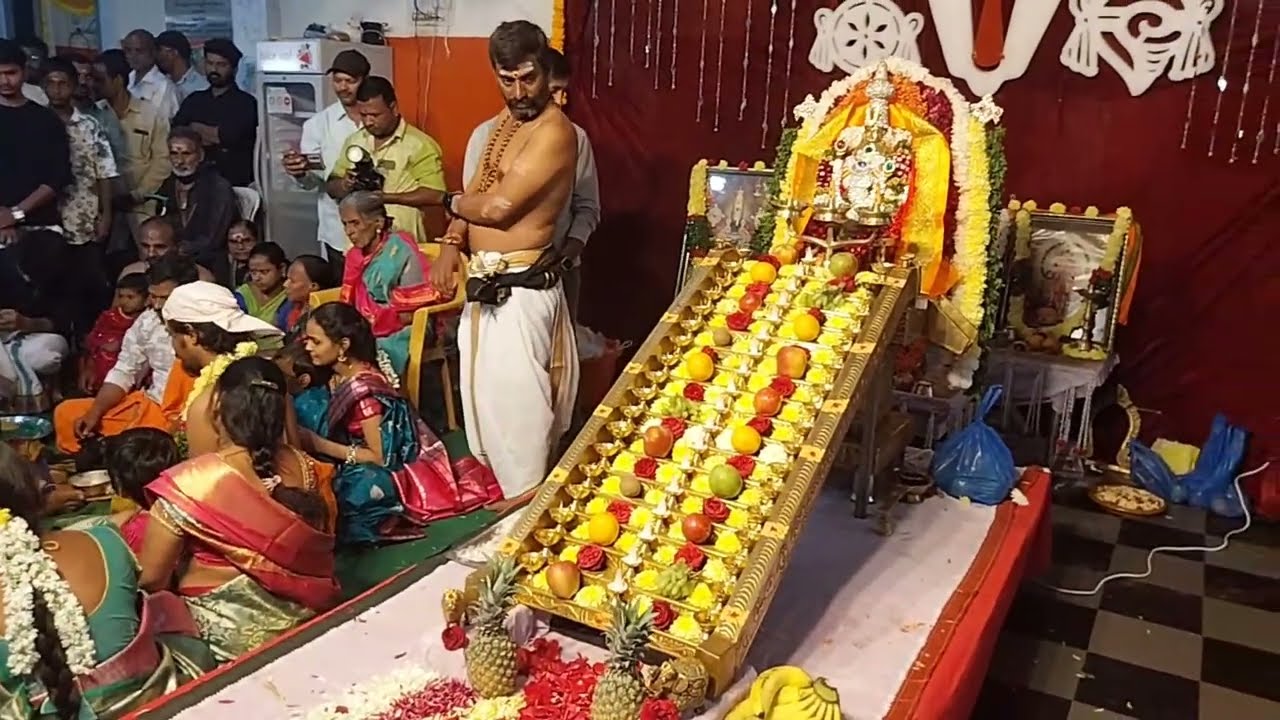 udaykiran  is live Ayyappa Swamy Pooja irrumudi yatra