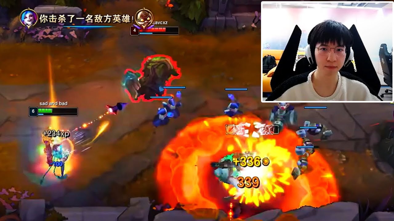 BLG Elk Jinx Stream Clearly Destroy Challenger Corki
