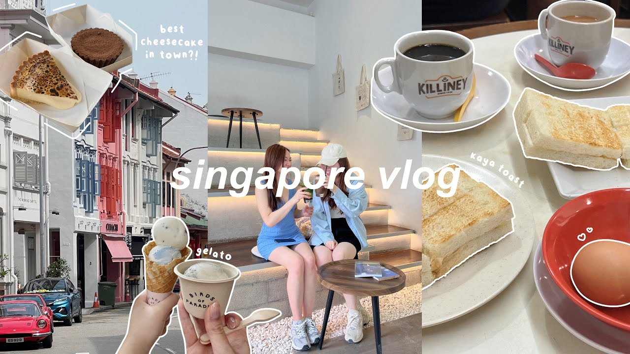 singapore vlog 🍰 orchard road, local food finds, shopping malls, places to visit, what i ate