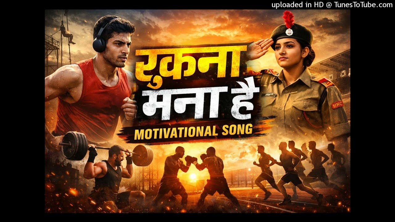 “रुकना मना है” | Rukna Mana Hai | Motivational Hindi Song | Never Give Up | Rh Babu Official