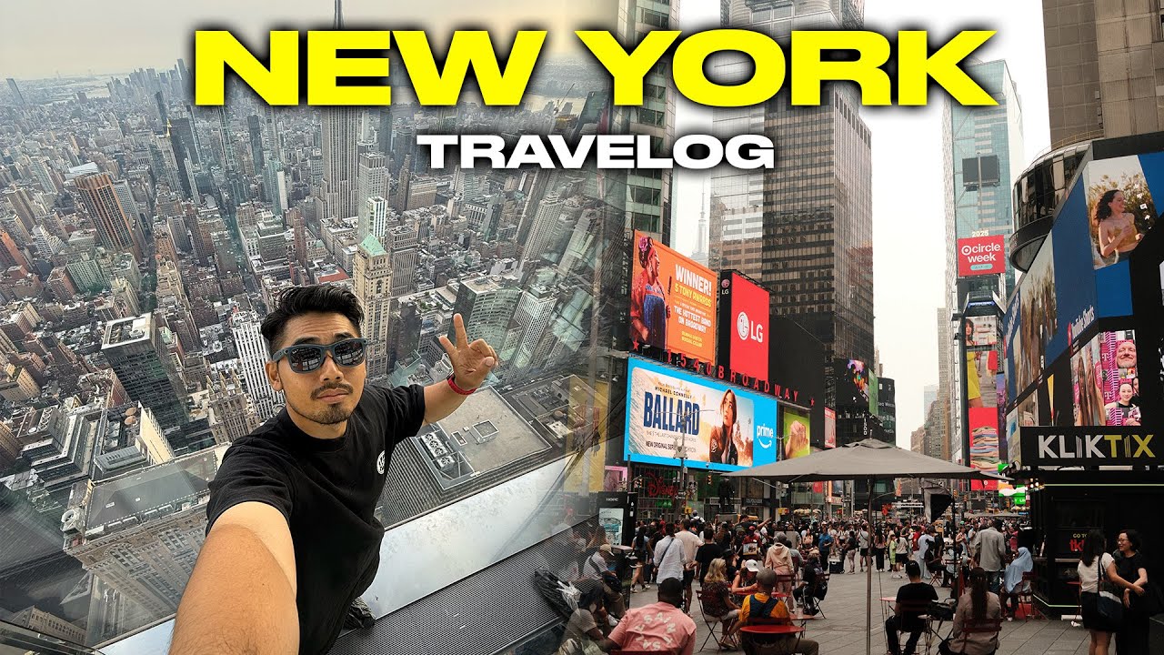 VLOG New York : 24 Jam Flight! Rasa Macam Dalam Movie 🥰