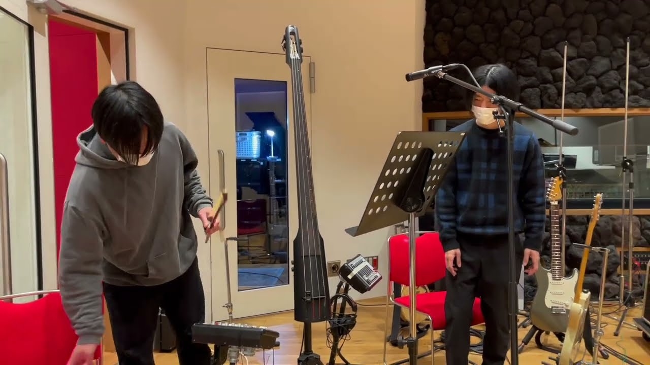 People In The Box  8th Album「Camera Obscura」REC 動画 Part 4