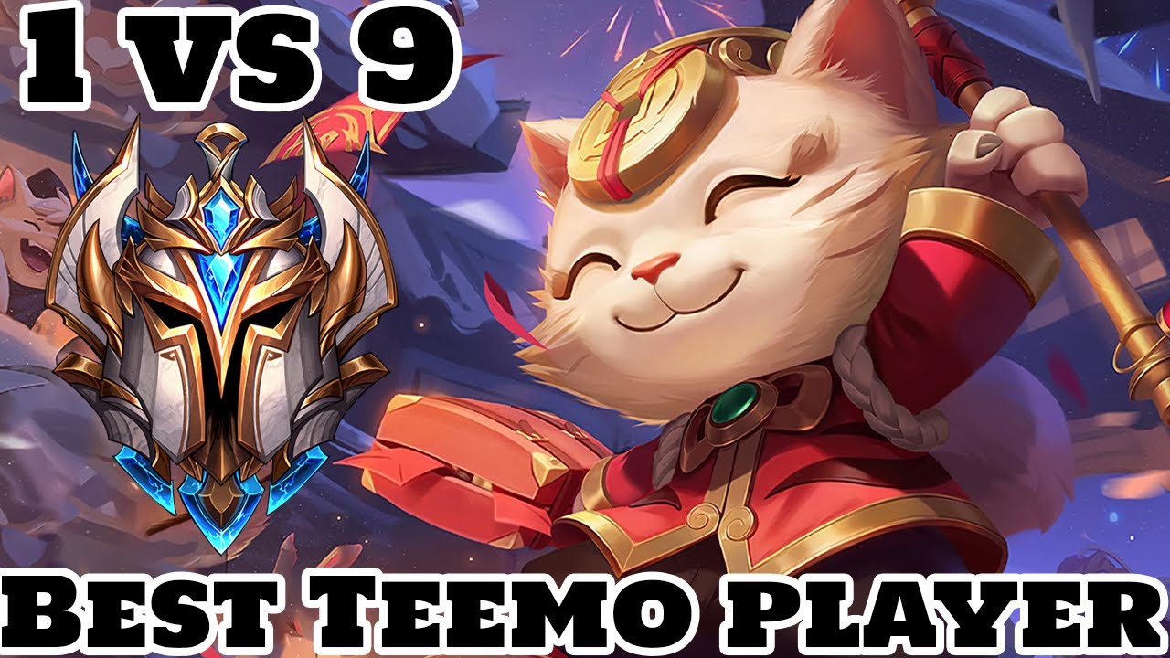 Wild Rift Teemo (Hypercarry) Best Teemo player Gameplay Rank Challenger