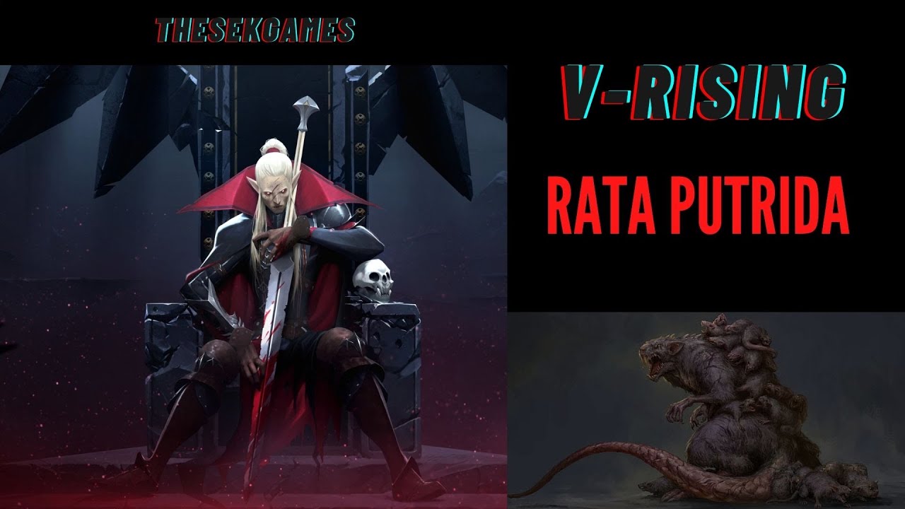 👾 V-Rising 👾 // Rata Pútrida  // Guía // Como conseguir transformación en rata!!