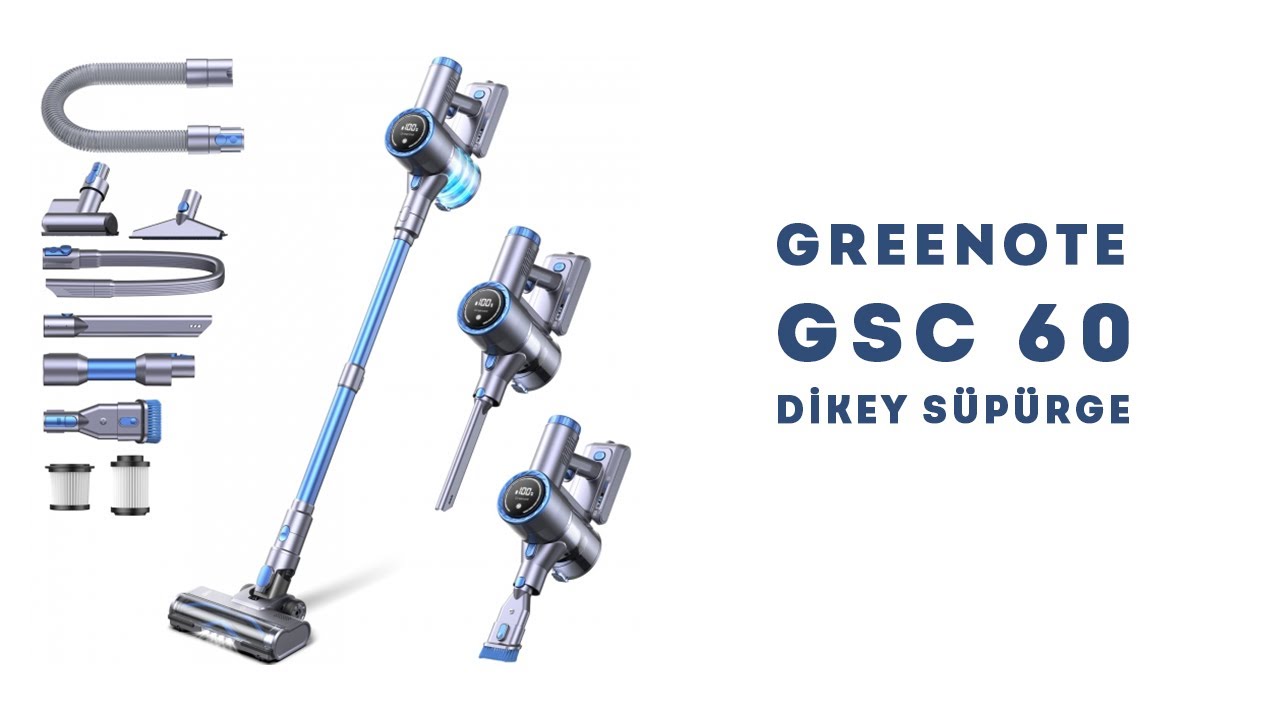 Greenote GSC60 Kutu Açılışı - İçinde Neler Var? #dikeysüpürge