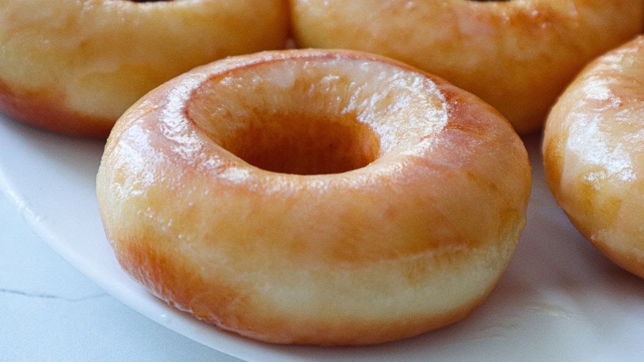 САМЫЙ МЯГКИЙ NO-Knead - NO-Mixer РЕЦЕПТ ГЛАЗИРОВАННЫХ ПОНЧИКОВ