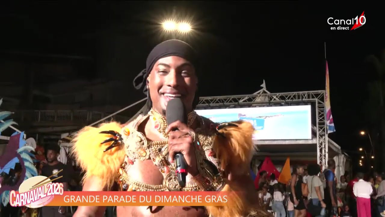 CARNAVAL DE GUADELOUPE À POINTE-À-PITRE 2026 / LA GRANDE PARADE DU DIMANCHE GRAS du 15 Février 2026