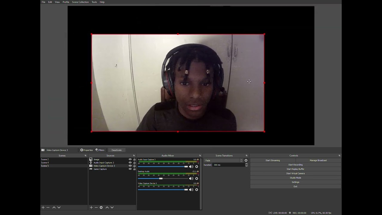 tutorial on how to fix inverted webcam