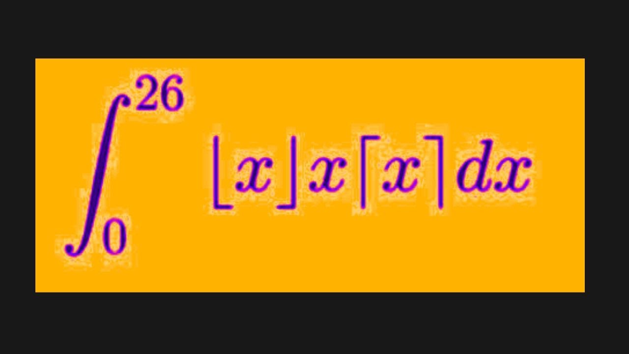 Very Nice Monster Integral