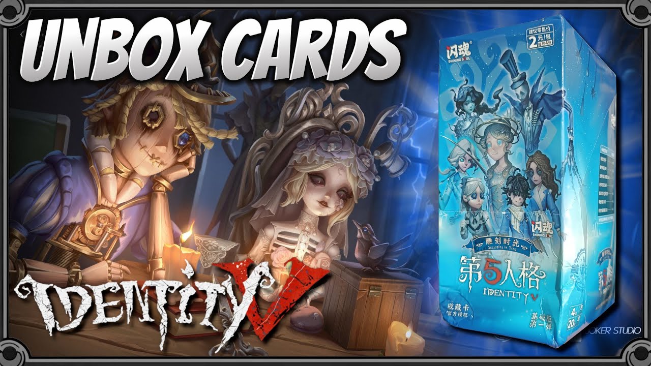 Identity V (IDV) Unbox de Cards marca Shining Soul #cards #anime #identityv