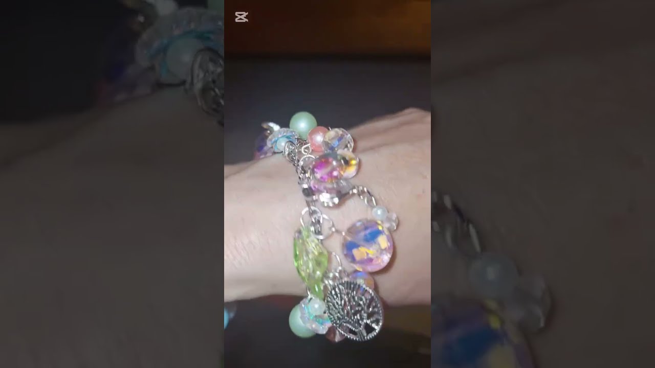 Chunky charm bracelet 