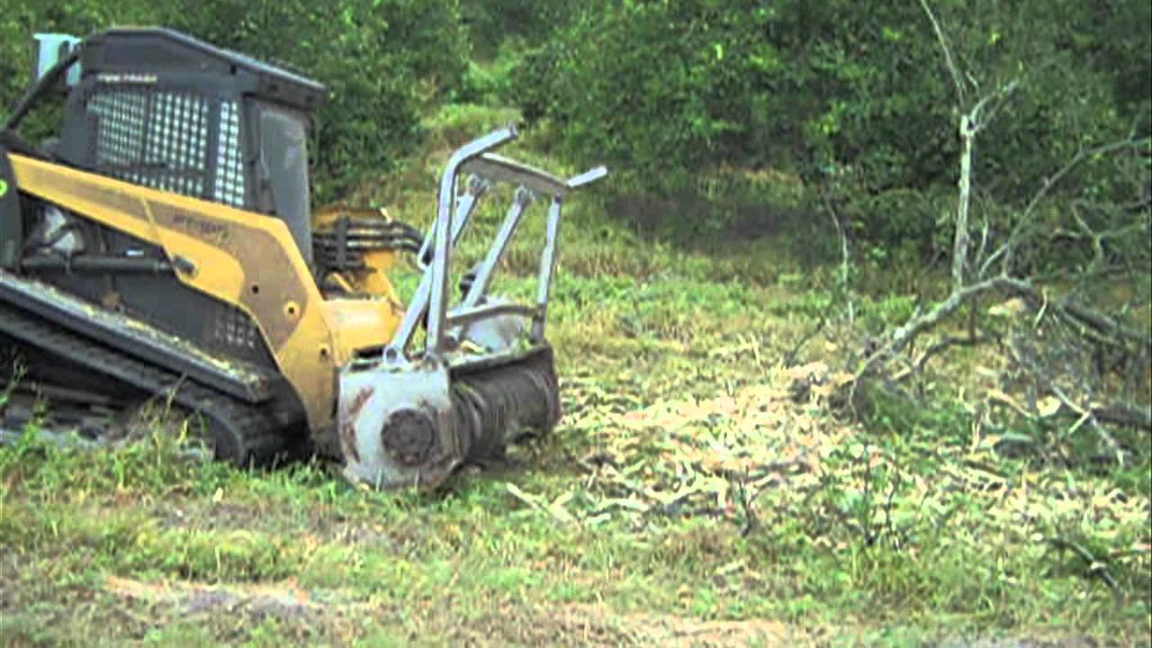 DENIS CIMAF Land clearing equipment forestry Mulcher for skid-steers