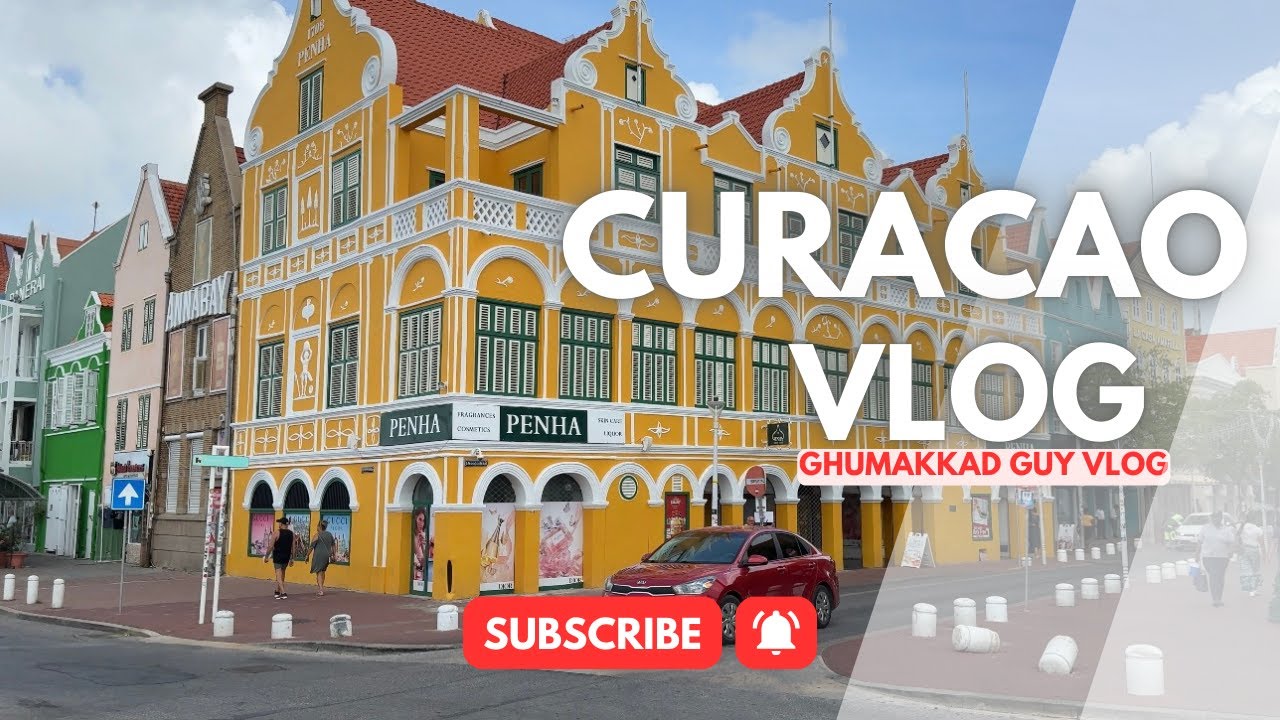 Curaçao Travel Vlog | Walking Through Willemstad & the Famous Floating Bridge