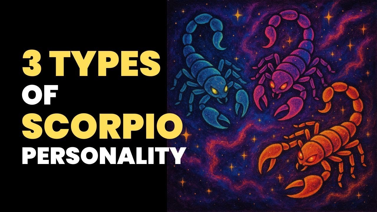 Different Types of Scorpio Personality || Understanding Scorpio Decans 