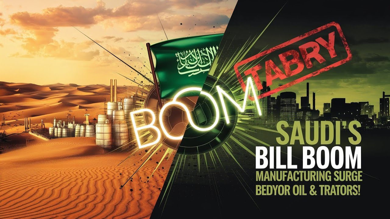 Saudi Arabia&rsquo;s Manufacturing Boom: Escaping Trump Tariffs & Diversifying Beyond Oil