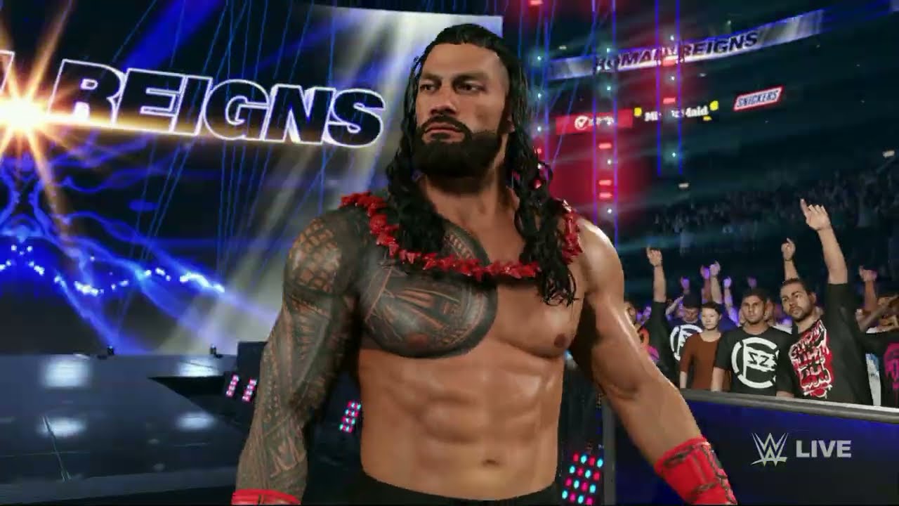 Roman Reigns vs Gunther