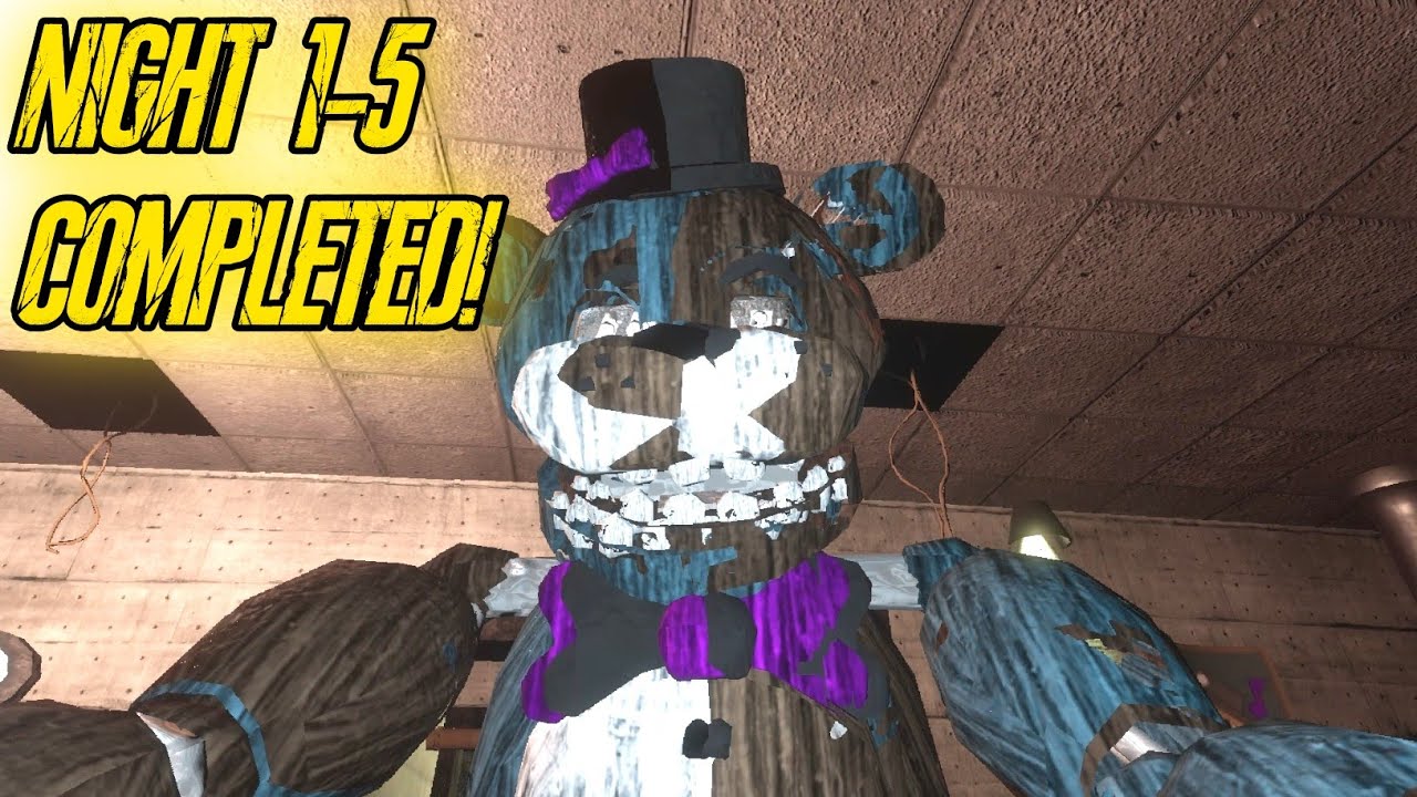 The Return To Freddy's 4 3D: Expanded Edition | 100% Completed!