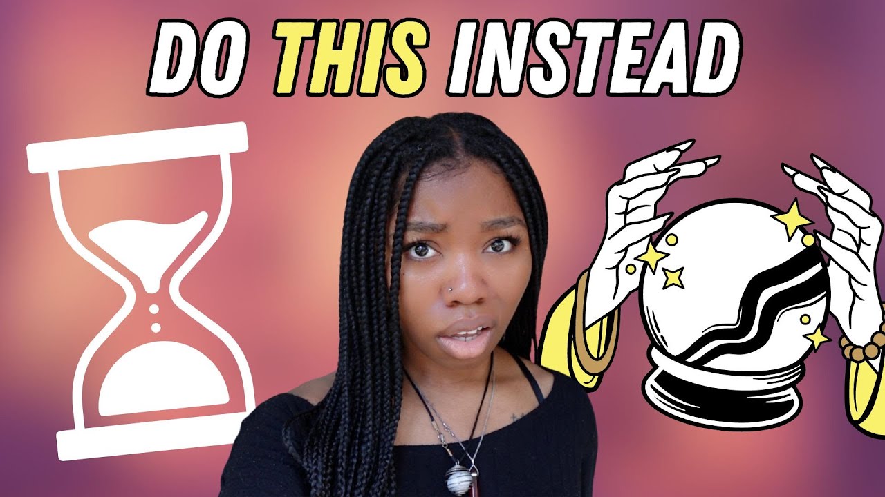 stop waiting for them to change (you are not a fortune teller)