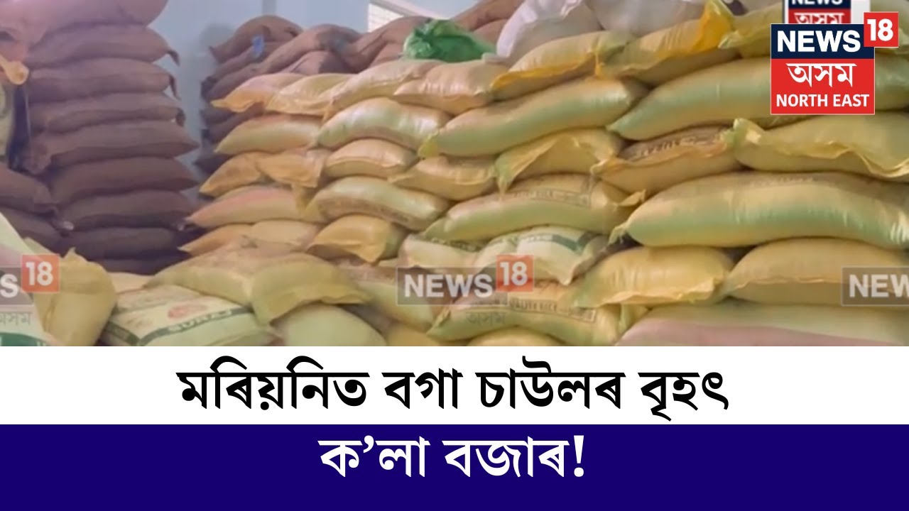 Mariani ত বগা চাউলৰ বৃহৎ ক'লা বজাৰ! ব্যৱসায়ীৰ গুদামত ওলাল চৰকাৰী চাউলৰ কেইবা শতাধিক বেগ N18V