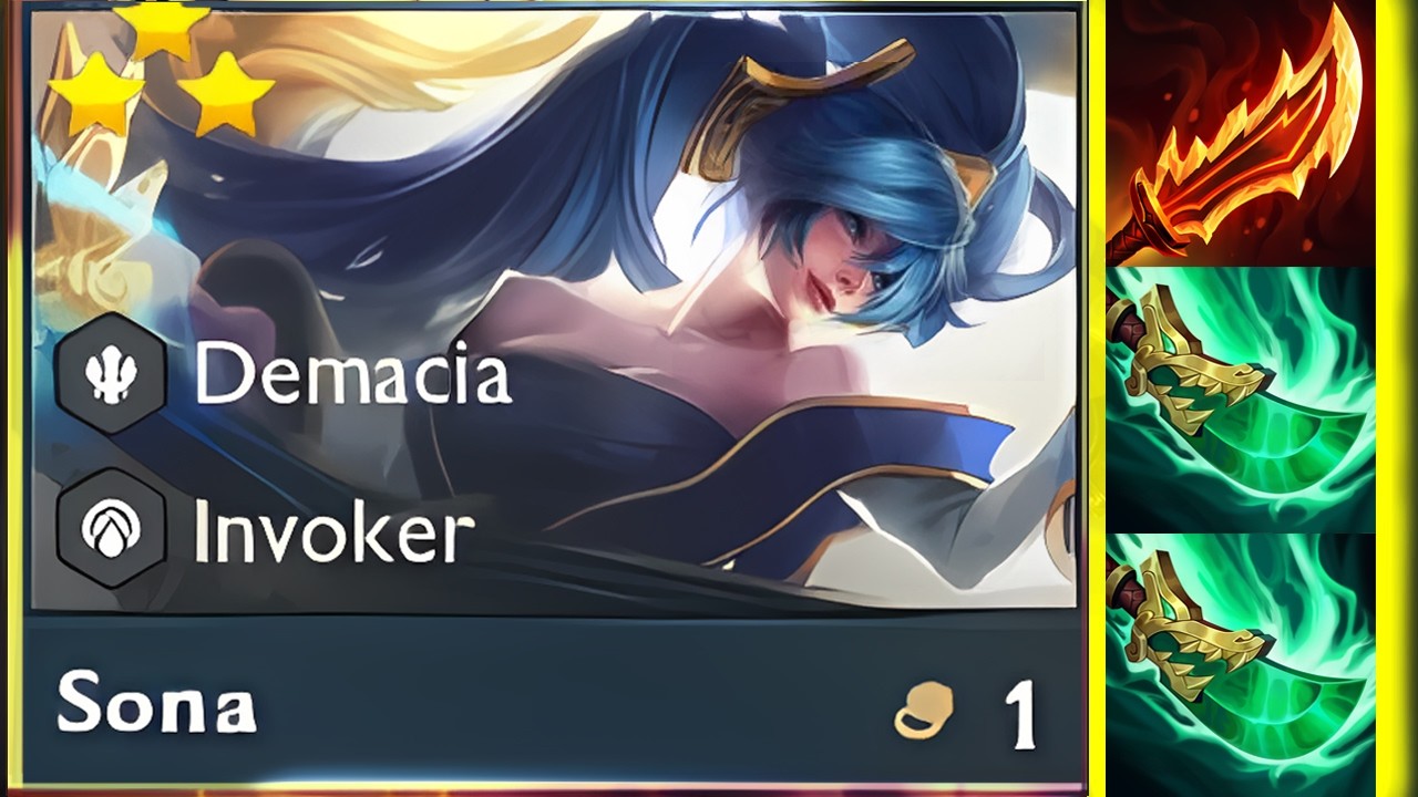 How Toxic is Sona ⭐⭐⭐- TOXIC Build | TFT Set 16