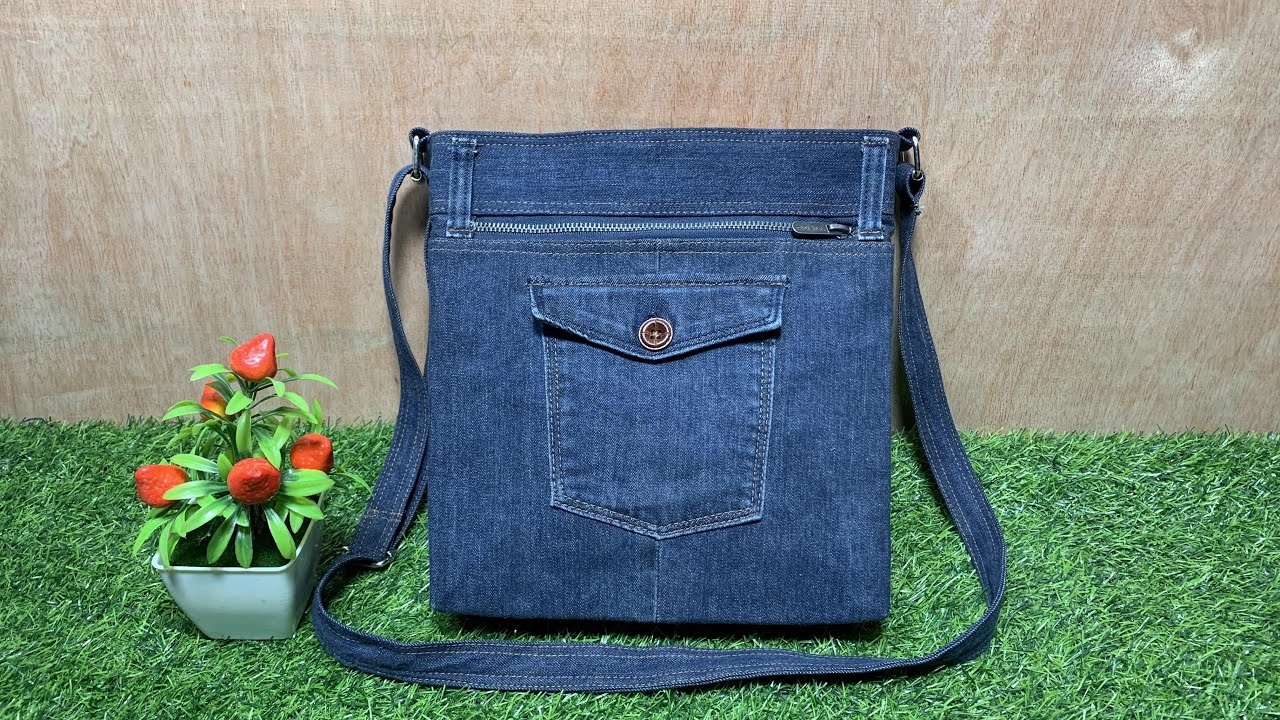 How to sew at home / sewing for beginners / bag