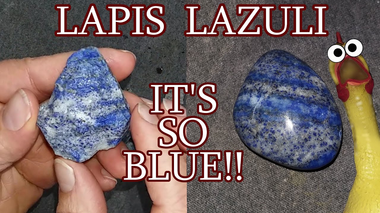 Polishing Lapis Lazuli