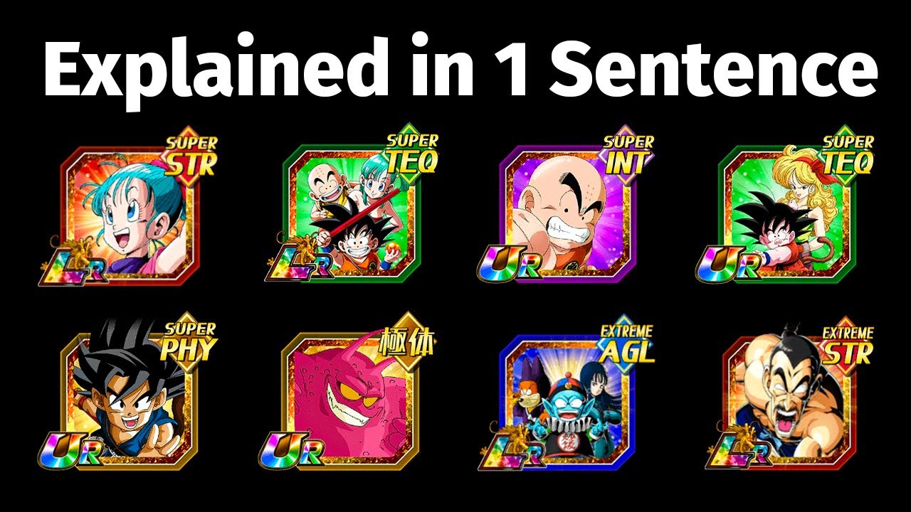 Explaining 15 Dokkan Battle units in 1 Sentence (DB Saga)