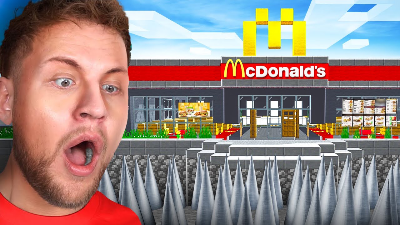 Er baute Illegale Minecraft McDonalds FALLE und wurde ERWISCHT 😡