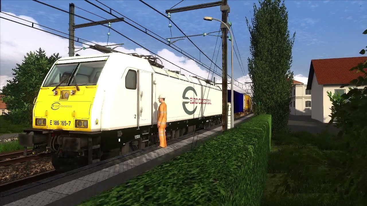 Train Simulator 2022 - Présentation de la ligne de la Bresse V2 en TRAXX 186 ECR