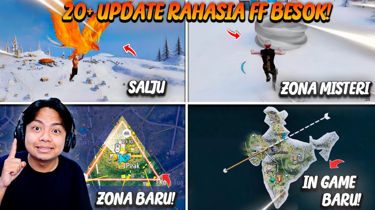 20+ UPDATE FF RAHASIA BESOK GES! SUMPAH TIDAK MENYANGKA BIKIN KAGET NJIR! 😨