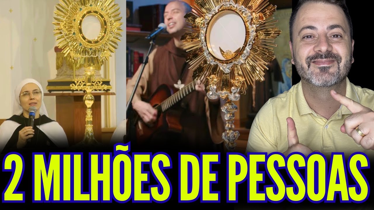 2 MILHÕES DE PESSOAS REZANDO AO VIVO!!