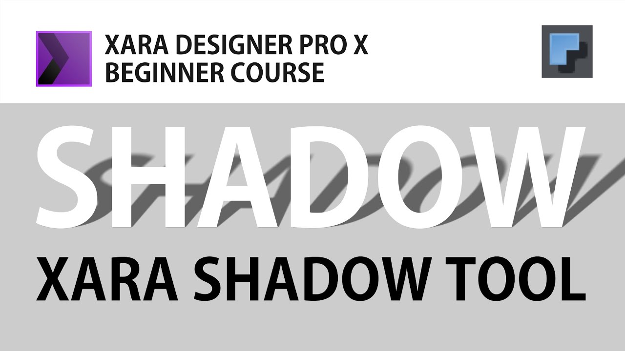 Using the Shadow Tool in Xara Designer Pro X | Add Shadow to Objects