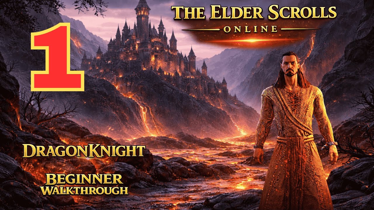 The Elder Scrolls Online 2026 Walkthrough – Dragonknight Beginner Guide Part 1