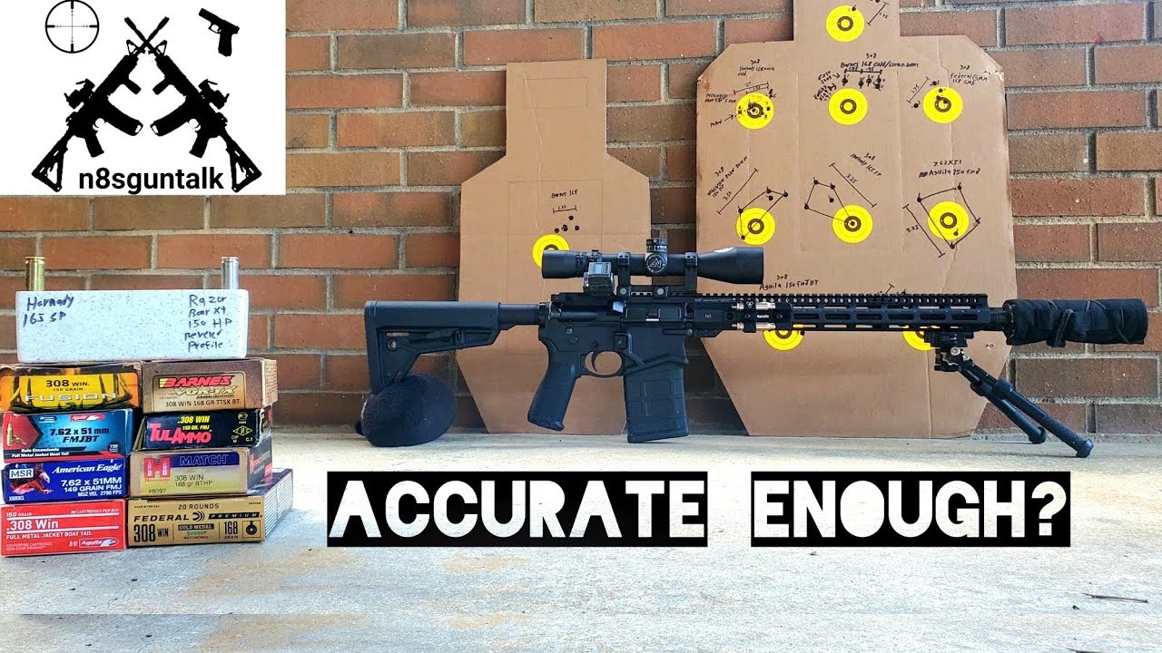 Ruger SFAR Accuracy Test.