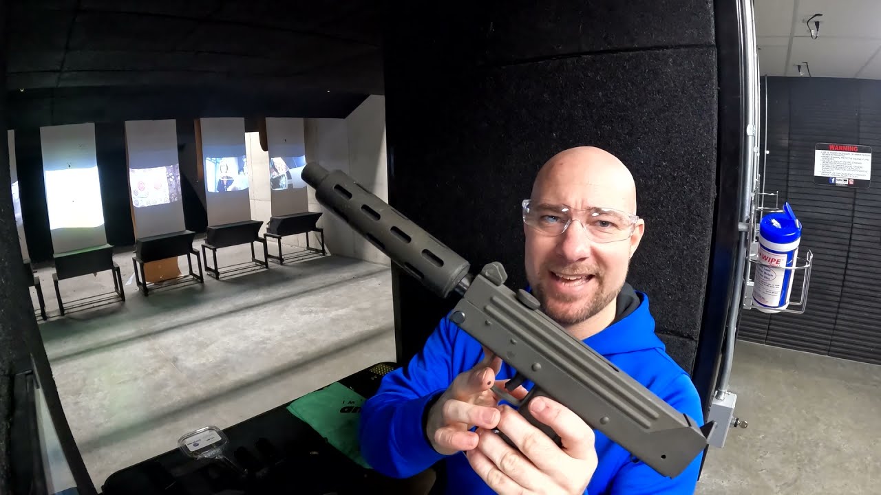 Мы нашли Cobray M-11 9MM, выпущенный до запрета.