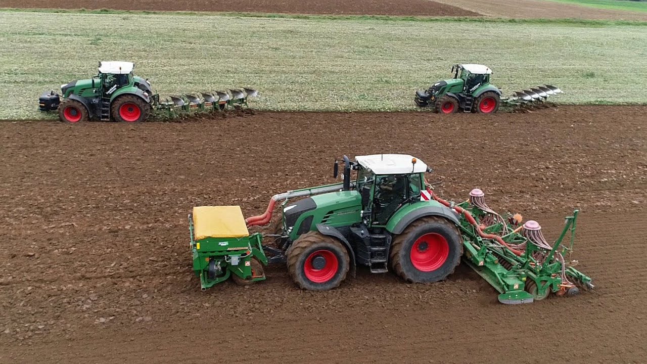 Aussaat 2024 mit 2x Fendt 939 & 828 Teil 1 (Sound)