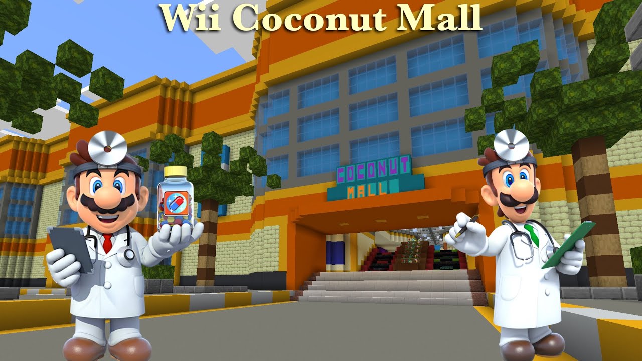 Wii Coconut Mall Minecraft Mario Kart Tour/8DX
