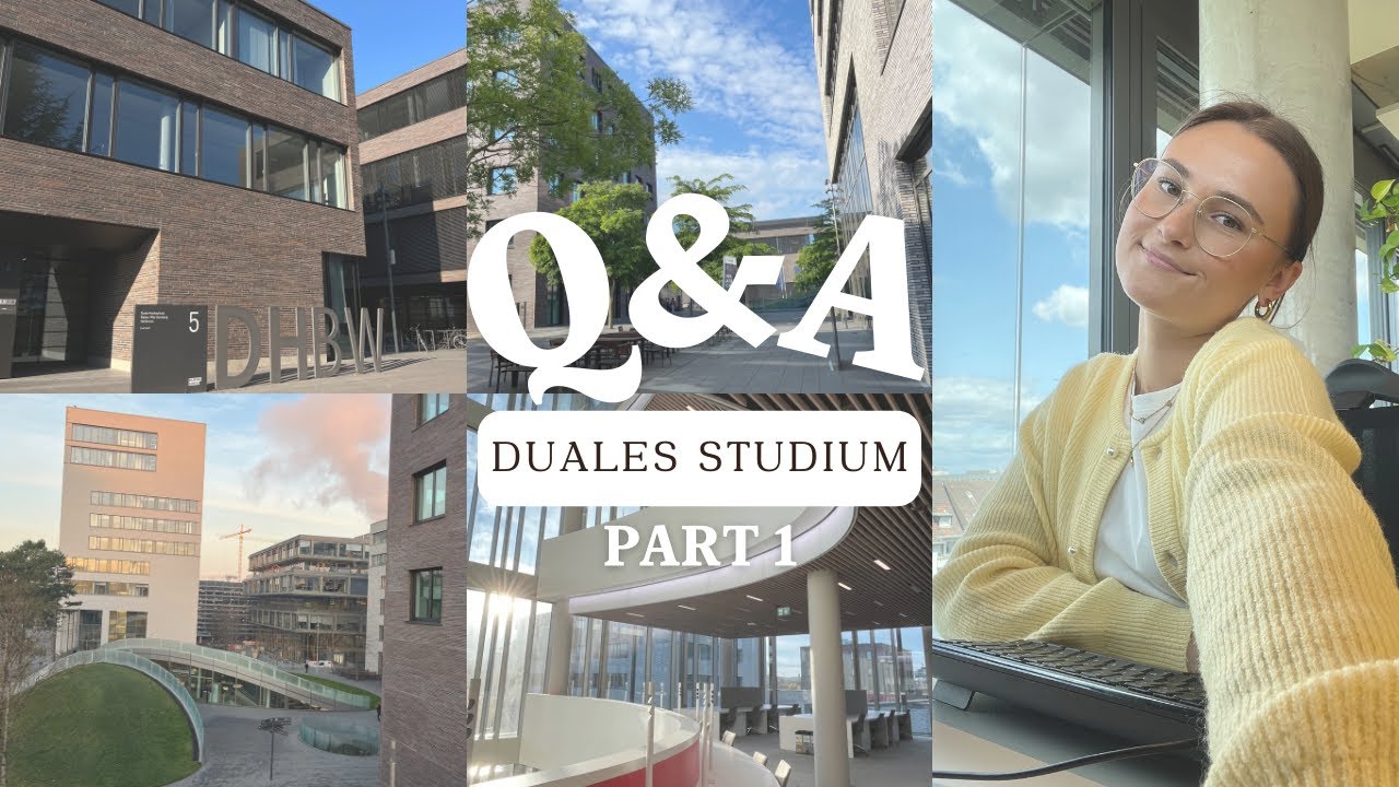 DUALES STUDIUM an der DHBW // Q&A (Bewerbungsprozess, Wohnungssuche, Klausuren, Module etc.)