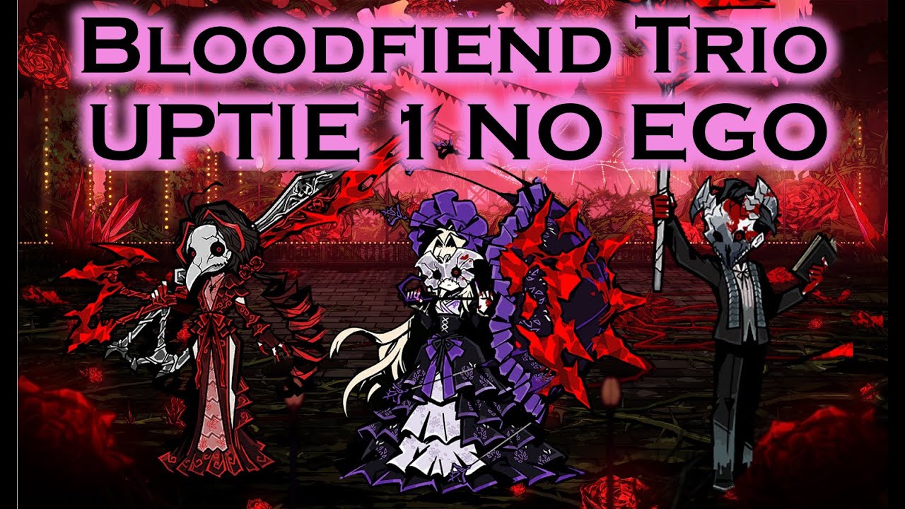 Bloodfiend Trio With Uptie 1 Identities Only (No EGO) [Limbus Company]