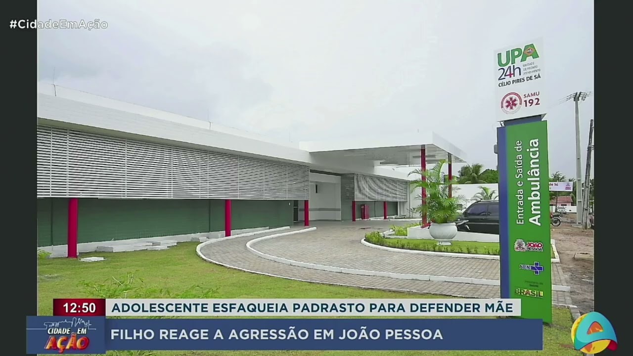 Cidade em Ação - Adolescente esfaqueia padrasto ao defender a mãe de agressões