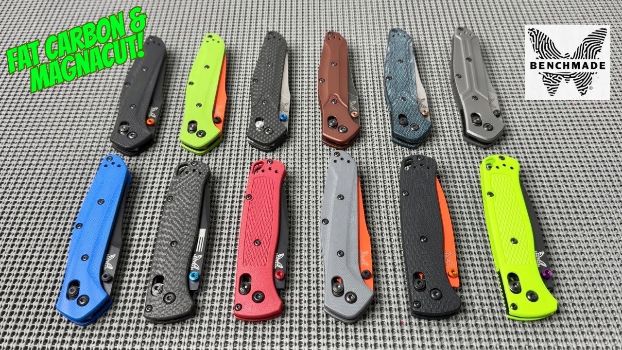 НОВИНКА ~ FAT CARBON & MAGNACUT ~ BENCHMADE CUSTOM 940 и 535!