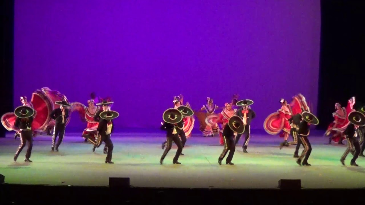 COMPAÑÍA DE DANZA REGIONAL DE PUEBLA PRESENTA JALISCO, EN CCU BUAP 03 SEPTIEMBRE 2017