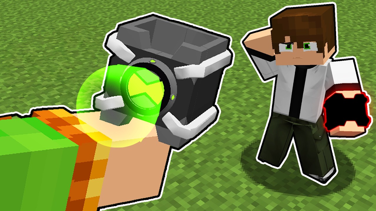POSSO Fazer OMNITRIX com QUALQUER BEN 10 no MINECRAFT!