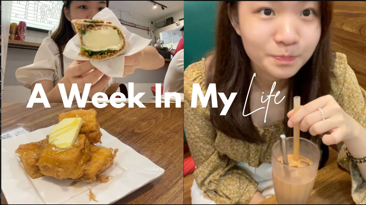 A Week In My Life: trying the best rated  HK food in Singapore  and more!⭐️😇//