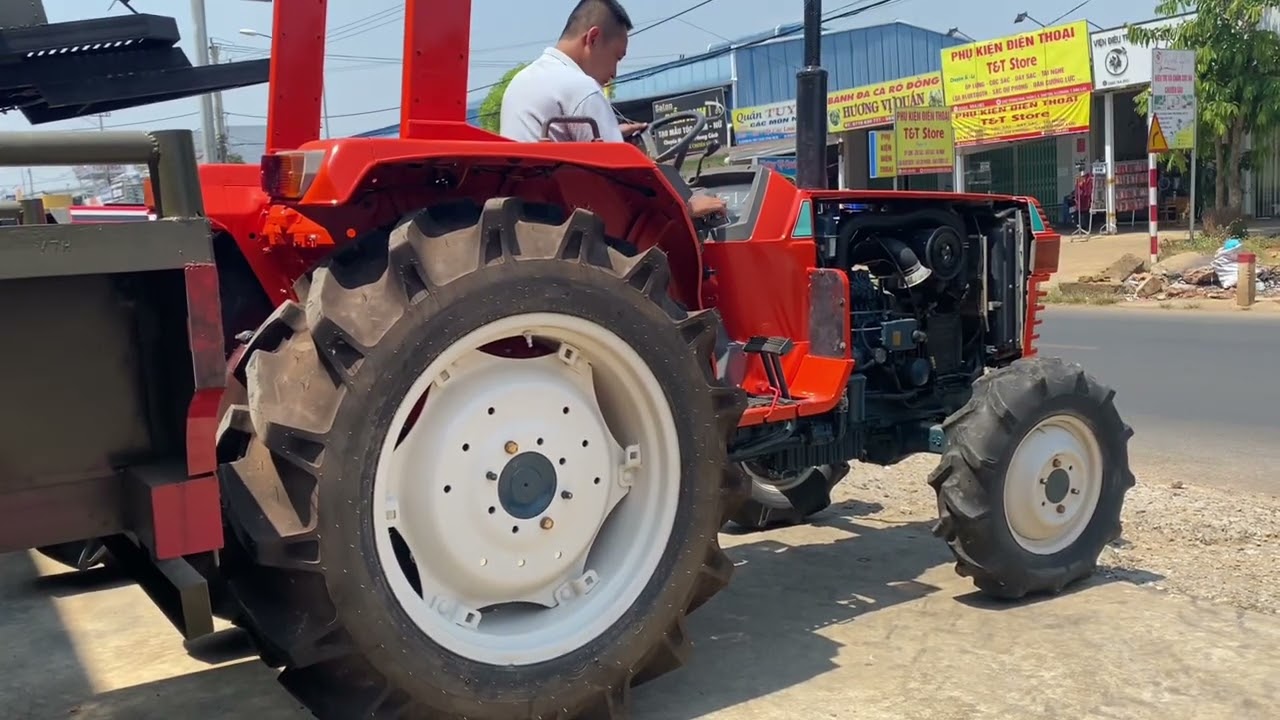 KUBOTA L1 435 (2cầu,trợ lực)-MÁY CÀY BÃI ĐẸP @Nongcodung2335