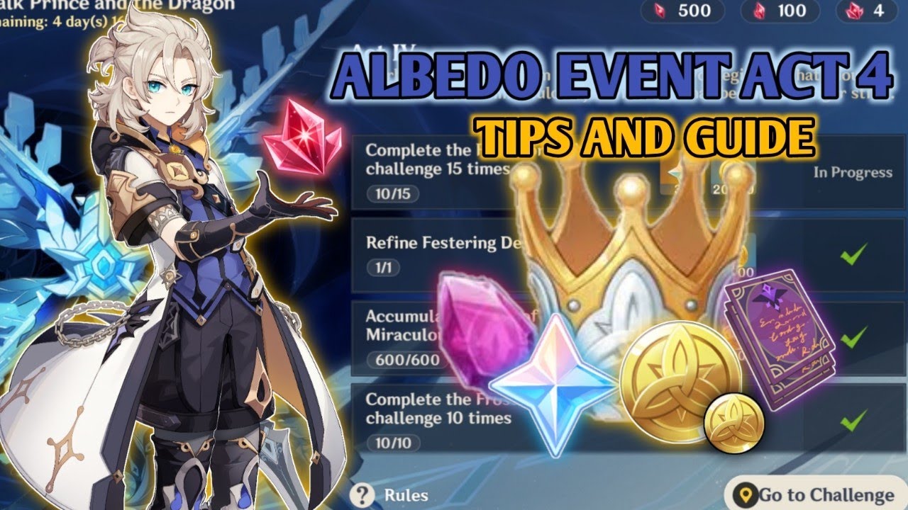 RESURGENT CRYO REGISVINE BOSS BATTLE! Albedo Event Act 4 Guide and Tips | Genshin Impact