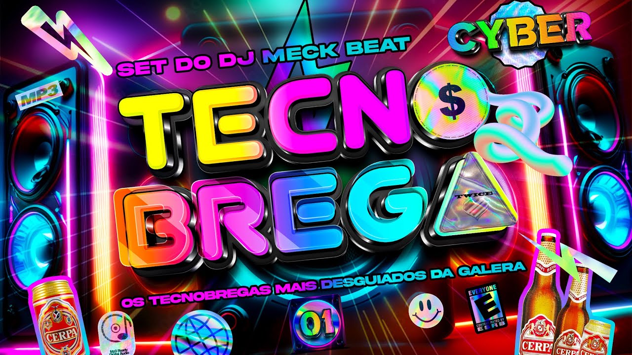 Set de Cyber Tecnobrega ((As Mais Dançantes)) - DJ Meck Beat  [CD - Tecno Mania Vol. 01]