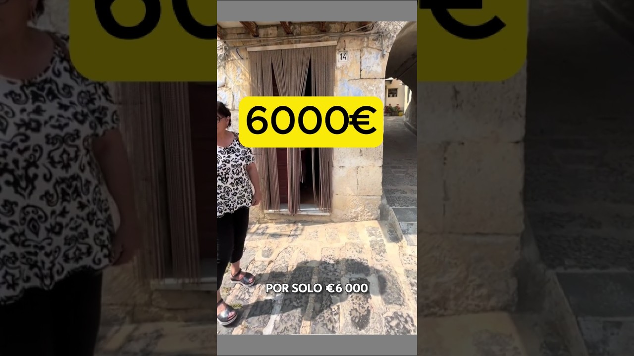 Compra por 6000&euro; en una Casa en Italia y nos hace el House Tour #dinero #inversionesinmobiliarias
