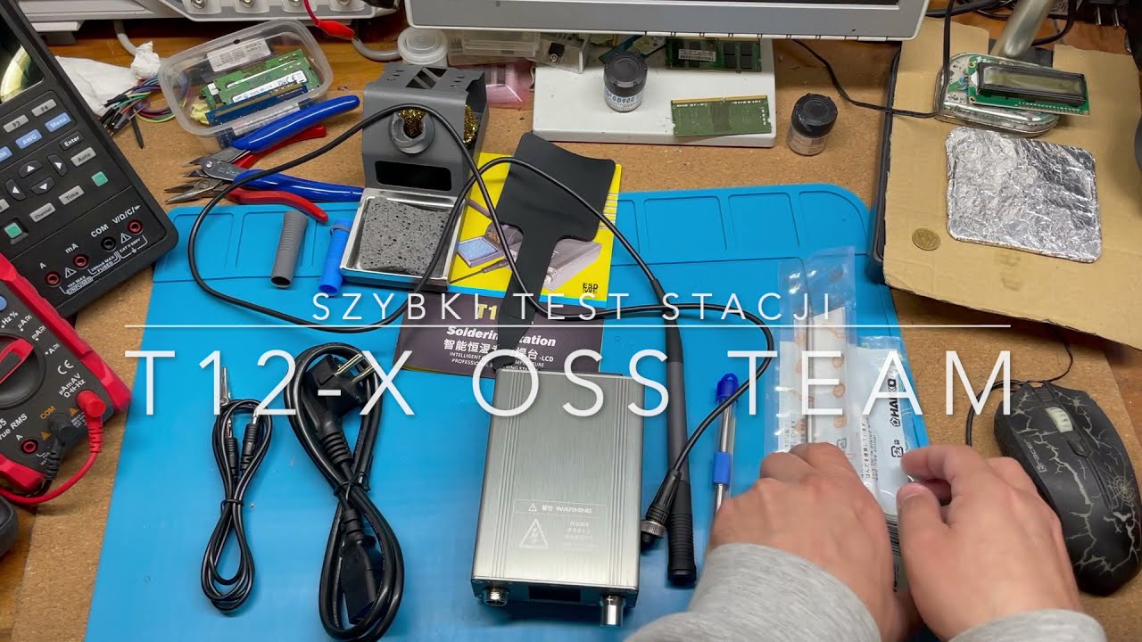 T12 X OSS CZY WARTO I CZY SIĘ NADAJE ...Szybki test stacji do lutowania.