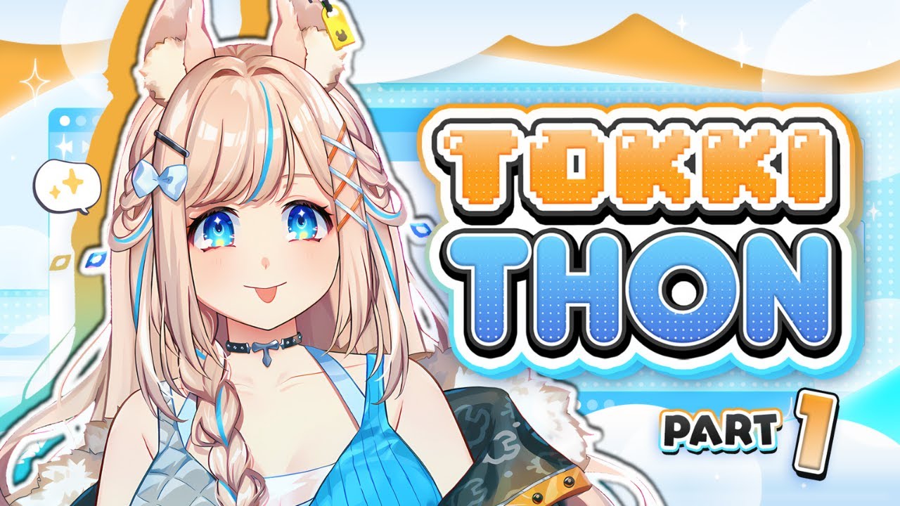 🥕 [  RANDOM GAME ] Tokkiton hari pertama, sampai 12 jaaam ??? #tokkithon🥕